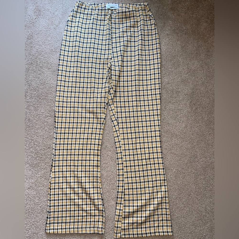 Urban Outfitters plaid flare pants